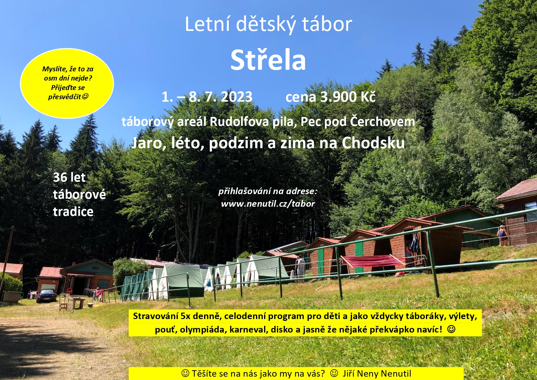 Letní tábor Střela 2023